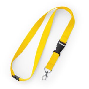 Lanyards em poliéster com mosquetão Personalizado
