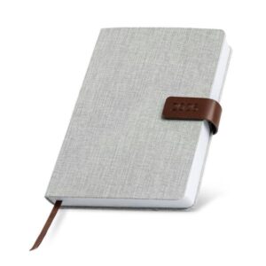Agenda diária A5 capa em linho