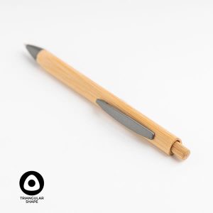Esferográfica triangular bambu Boliboo