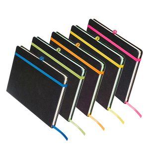 Bloco de notas A5 Fita Colorida personalizado